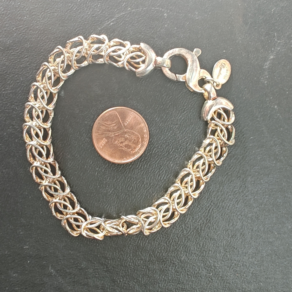 Dyadema Bicolor Silver Bracelet